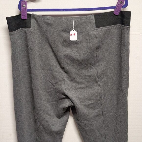 🖤 Terra & Sky Gray Stretch Pants – Size 2X (20W–22W) - Picture 5 of 6